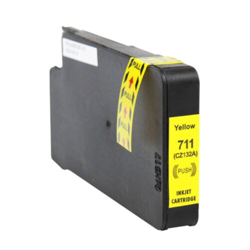 Cartucho de Tinta Compatível com HP 711xl - 711 CZ132A, Y