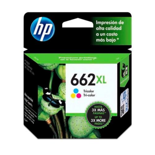 Cartucho HP 662XL Cz106AL Color |Deskjet 1516 2516 2546 2646