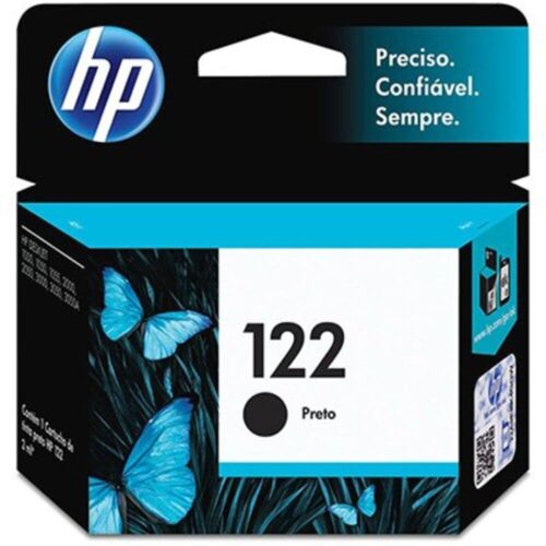 Cartucho Hp 122  CH561HL Preto |Deskjet 1000 J110a 2000 J210