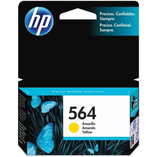 Cartucho HP 564 CB320WL Amarelo | Deskjet B210a B010b C510a