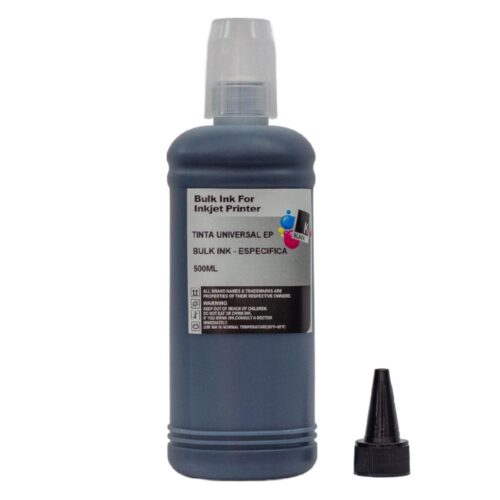 Tinta universal compatível com Epson Ecotank, Preto 500ml